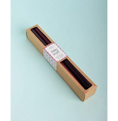 imagTapered Candles - Set Of 4 Plum