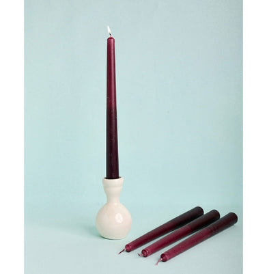 imagTapered Candles - Set Of 4 Plum