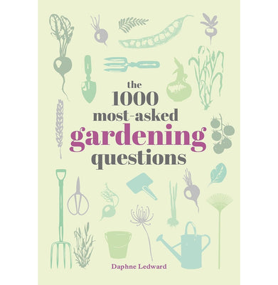 imagThe 1000 Most:Asked Gardening Questions Hardcover Ledward Daphne