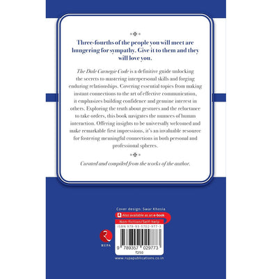 imagThe Dale Carnegie Code: Unlocking the Power of People Skills and Lasting Relationships Paperback Dale Carnegie
