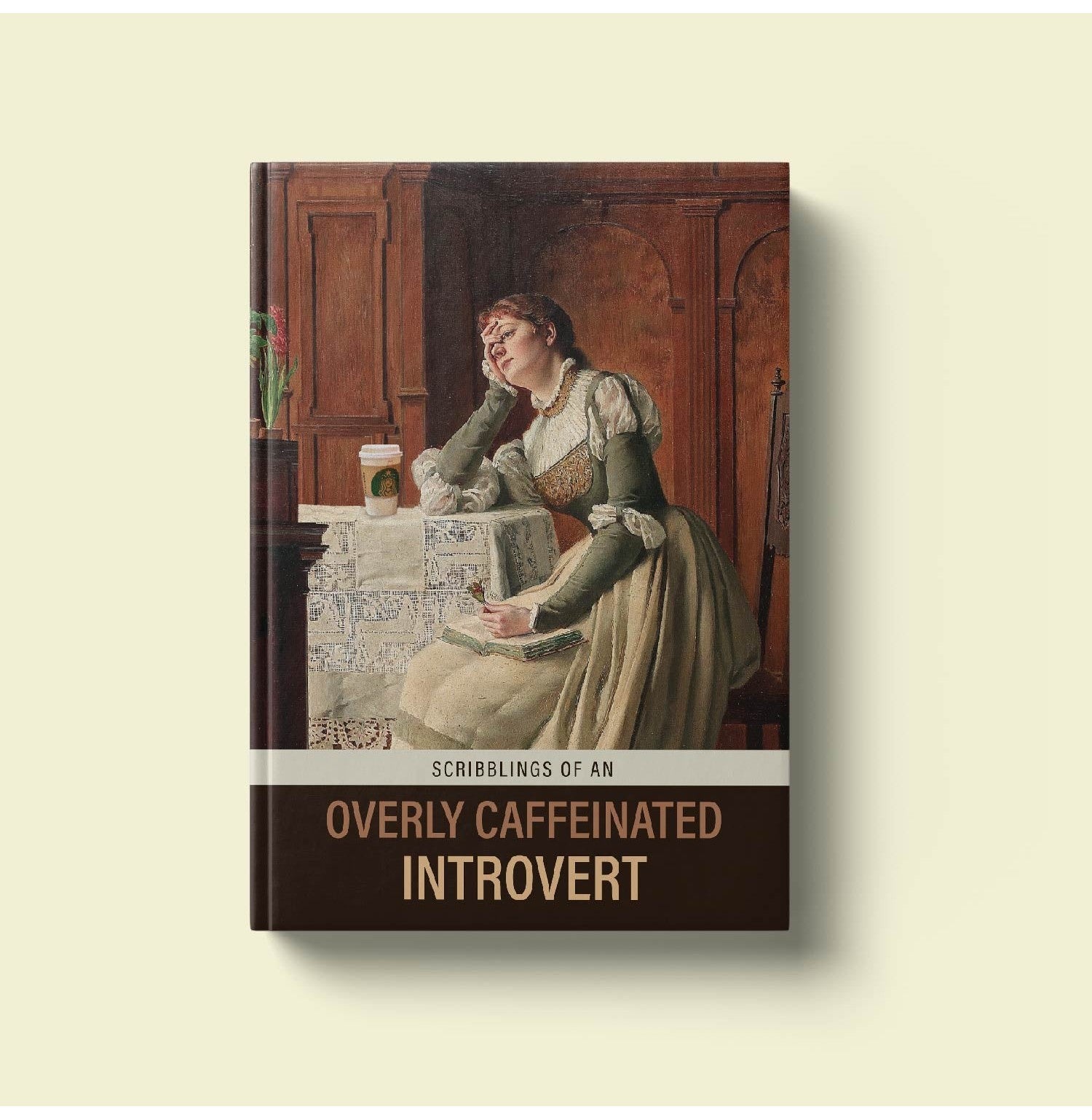 The Diary Of An Introvert: Illustrated Hardcover Journal For Your Thoughts And Doodles