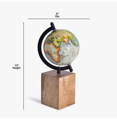 imagThe Earth in Miniature-Sea Green Globe 5