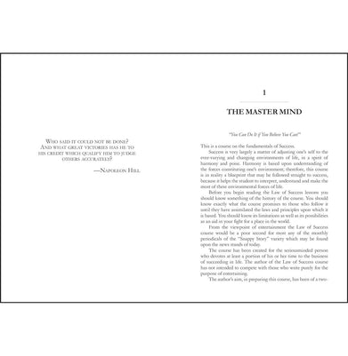 imagThe Law of Success In Sixteen Lessons Paperback Napoleon Hill