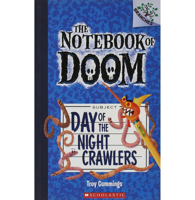 imagTHE NOTEBOOK OF DOOM #2 Day of the Night Crawlers Cummings Troy