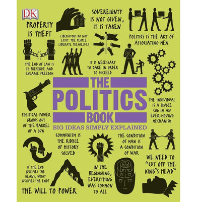 imagThe Politics Book: Big Ideas Simply Explained DK Big Ideas Hardcover DK