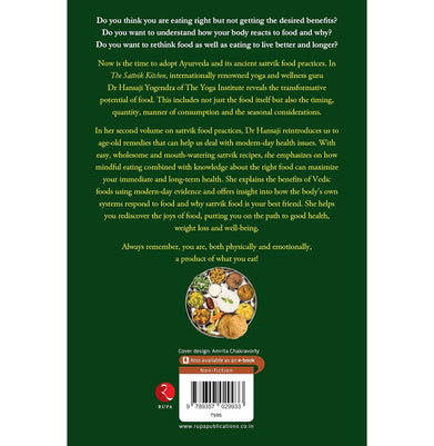 imagThe Sattvik Kitchen: The Art and Science of Healthy Living Dr Hansaji Yogendra