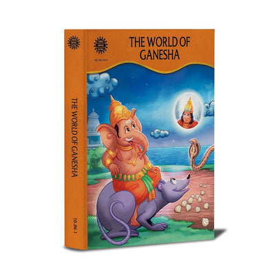 imagThe World Of Ganesha : Indian Mythology History & Folktales : Cultural Stories for Kids & Adults : Illustrated Comic Books : Amar Chitra Katha Hardcover Multiple and Amar Chitra Katha