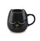 imag1Thermosensitive Mug,Wake Cat,Black,250Ml,Ceramic-27590