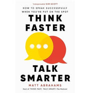 image //www.c...Think Faster Talk Smarter Paperback Matt Abrahams