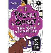 image //www.c...Time Traveller: Solve More Than 100 Puzzles in This Adventure Story for Kids Aged 7+ Collins Kids and Hunt Kia Marie