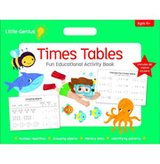 image //www.c...Times Table Fun Educational Activity Book Little Genius Paperback
