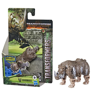 imagTransformers Toys Rise of The Beasts Movie, Beast Alliance, Beast Battle Masters Rhinox Action Figure
