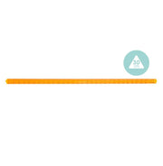 image //www.c...Triangular Transparent Ruler 30 Cm New Look Series, Orange