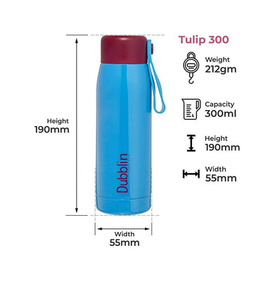 imagTulip 300 Ml. Stainless Steel Bottle