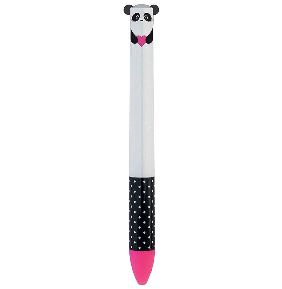 Legami Panda Dual-Color Ballpoint Pen: Write with a Whimsical Touch