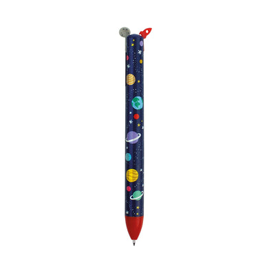 imagTwo-Colour Ballpoint Pen - Click & Clack - Space
