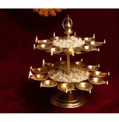 imagTwo Layer Diya Urli