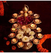 image //www.c...Two Layer Diya Urli