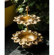 image //www.c...Two Layer Diya Urli