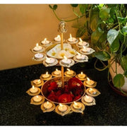 image //www.c...Two Layer Diya Urli