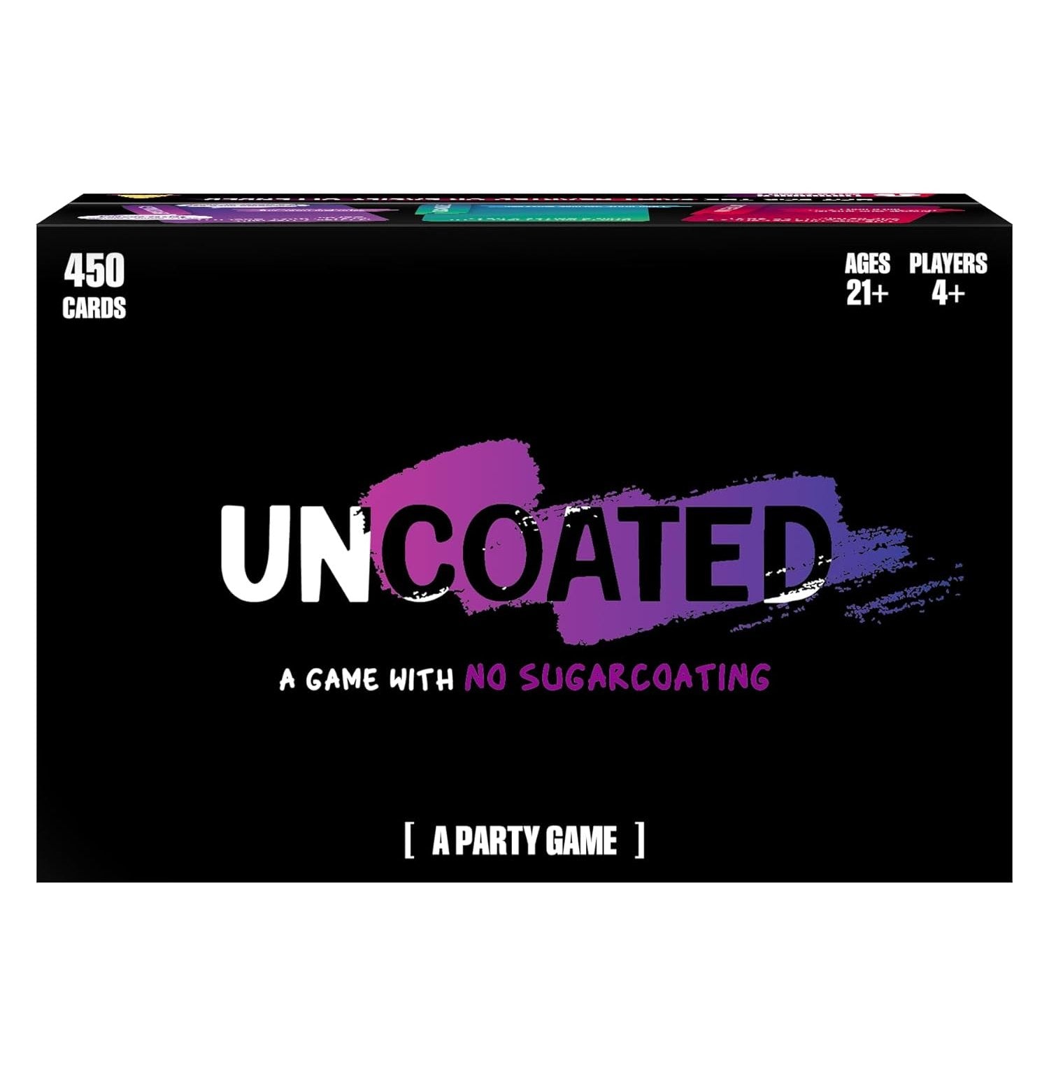 Uncoated: The Honest Opinions Party Game for Adults