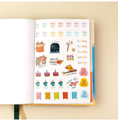 imagUndated Planner / Tulips Floral