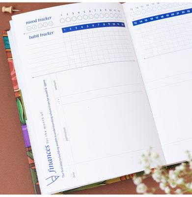imagUndated Planner / Tulips Floral