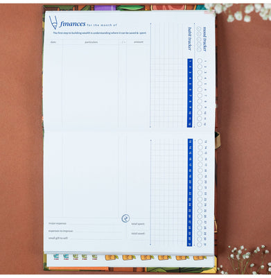 imagUndated Planner / Tulips Floral