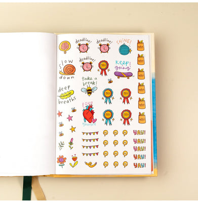 imagUndated Planner / Tulips Floral