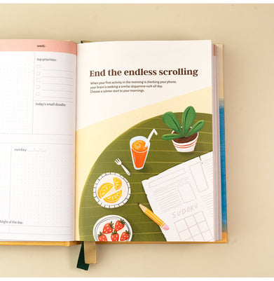 imagUndated Planner / Tulips Floral