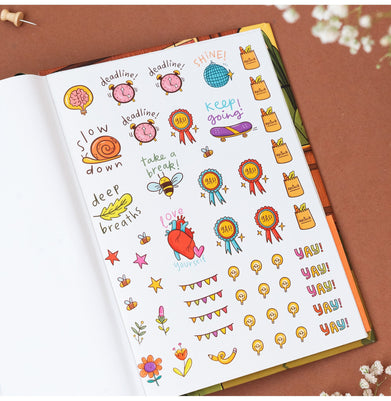 imagUndated Planner / Tulips Floral