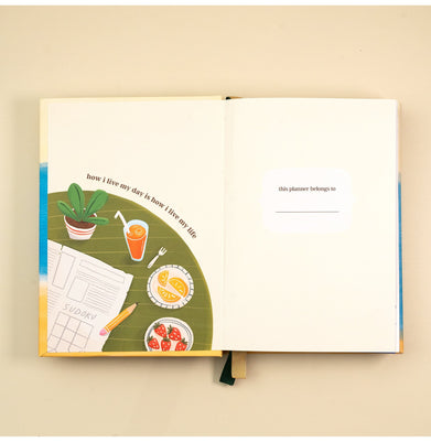 imagUndated Planner / Tulips Floral