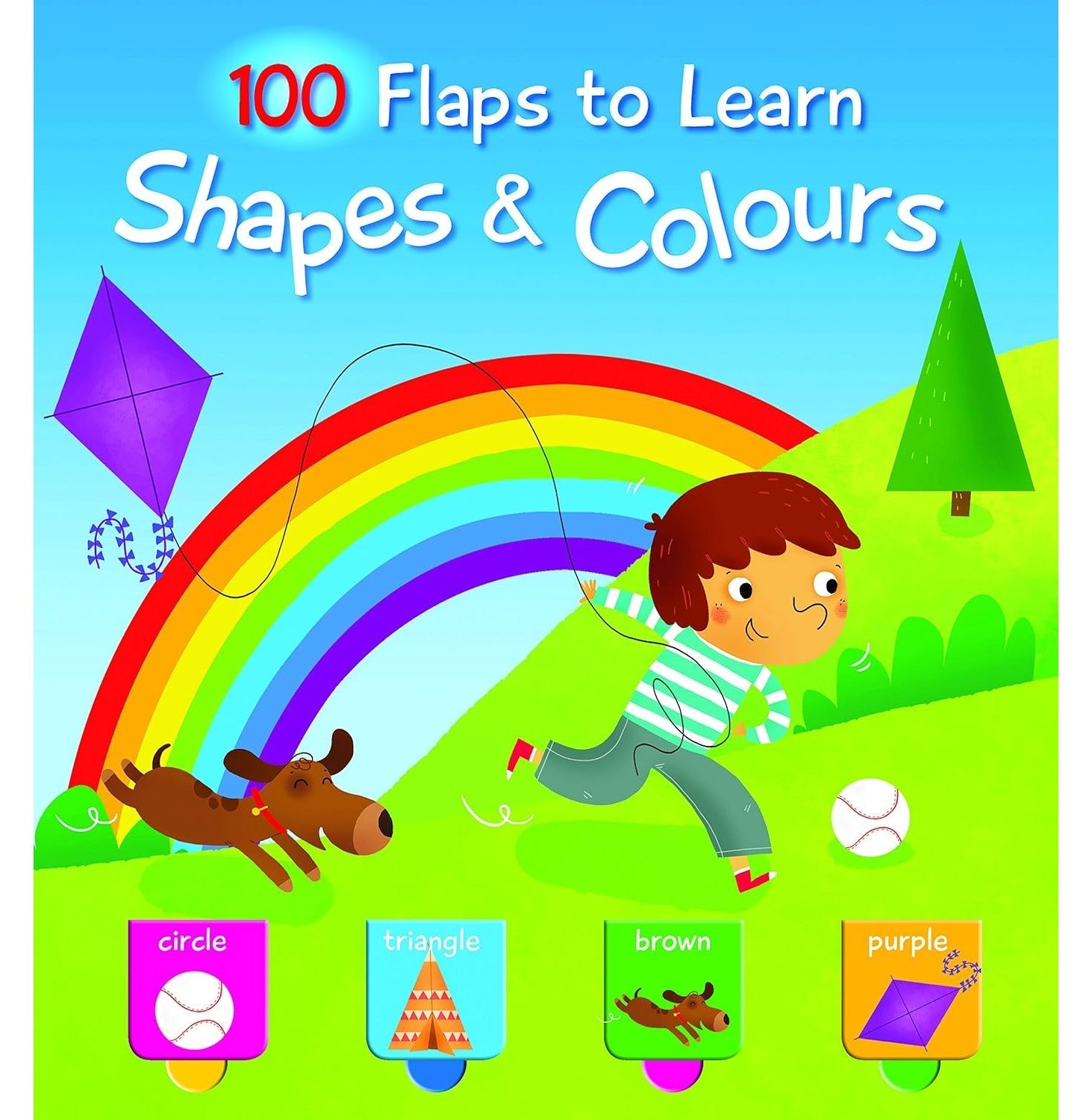 100 Flaps To Learn Shapes & Colours