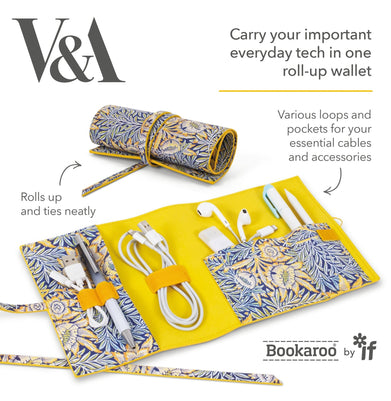 imagV&A Bookaroo Tech-Tidy - Morris Tulip & Willow-49201