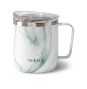 image //www.c...Vahdham-Drift Mug 300 ml/ 10.1 oz White Marble -TA00010770-DW