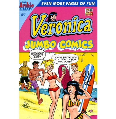 imagVeronica Jumbo Comics Collection Archie Comics 80+ Years Celebration Paperback Veronica Jumbo Comics Archie Library No 1
