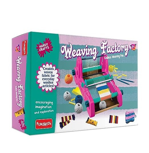 Weaving Factory Creatives: Mini Loom Adventure for Kids