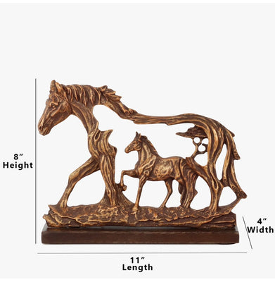 imagWILD GALLOPING HORSE ARTIFACT