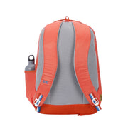 image //www.c...Wildcraft WIKI 3 Streak Orange Backpack with Sleeve Separator