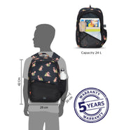 image //www.c...Wildcraft WIKI Champ 4 Dino Black Backpack