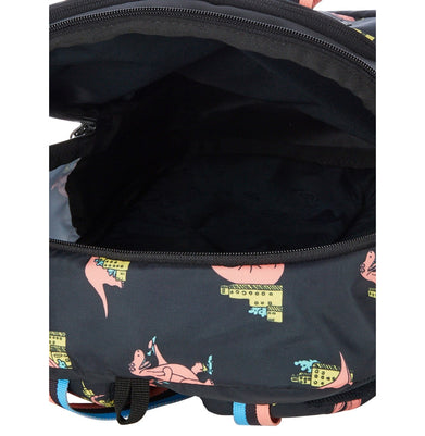imagWildcraft WIKI Champ 4 Dino Black Backpack