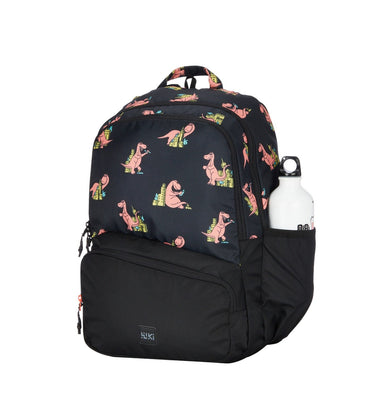 imagWildcraft WIKI Champ 4 Dino Black Backpack