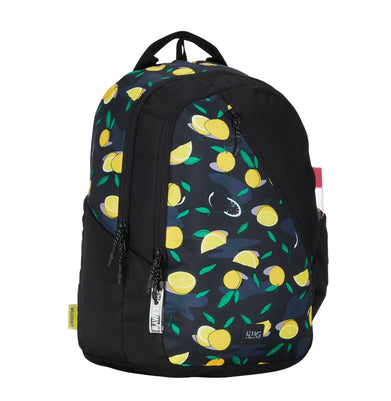 imagWildcraft WIKI Girl 1 Citrus Black Backpack