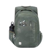 image //www.c...Wildcraft WIKI Girl 4 Streak Olive Backpack with Sleeve Separator
