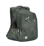 image //www.c...Wildcraft WIKI Girl 4 Streak Olive Backpack with Sleeve Separator