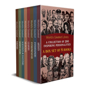 image //www.c...World's Greatest Library : A Collection of 200 Inspiring Personalities Box Set of 8 Biographies Paperback Wonder House Books