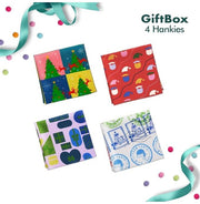 image //www.c...Xmas 4 Large Hankies Gift Box of Men's