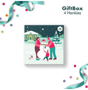 image //www.c...Xmas 4 Small Hankies Gift Box Of Kid's