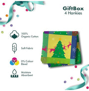 image //www.c...Xmas 4 Small Hankies Gift Box Of Kid's