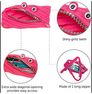 image //www.c...Zipit Grillz Monster Pouch-ZTM-GR-DY-Dazzling Pink